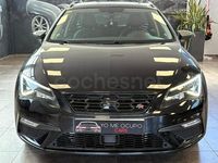 Usado Seat Leon FR 125 CV (91 kW) 2018 Negro Familiar