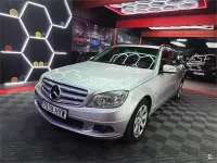 Usado Mercedes C220 Avantgarde 170 CV (125 kW) 2010 Gris / plata Familiar
