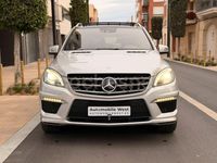 Usado Mercedes ML63 AMG AMG 525 CV (386 kW) 2013 Gris / plata SUV