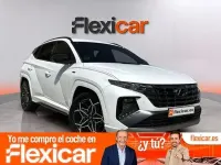 Usado Hyundai Tucson N Line 150 CV (110 kW) 2022 Blanco SUV