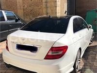 Usado Mercedes C200 Avantgarde 136 CV (100 kW) 2013 Blanco Berlina