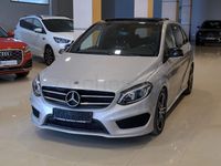 Usado Mercedes B200 136 CV (100 kW) 2018 Gris / plata Monovolumen