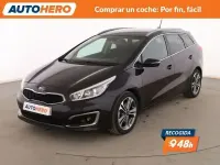 Usado Kia Ceed 135 CV (99 kW) 2016 Negro Utilitario