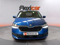 Usado Skoda Fabia Ambition 95 CV (69 kW) 2021 Azul Berlina