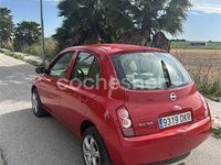Usado Nissan Micra Visia 65 CV (47 kW) 2005 Rojo Berlina
