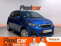 Usado Peugeot 108 Active 72 CV (52 kW) 2021 Azul Utilitario