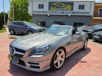 Usado Mercedes SLK200 AMG line 184 CV (135 kW) 2013 Gris / plata Descapotable