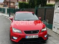 Usado Seat Leon SC FR 184 CV (135 kW) 2017 Rojo Utilitario