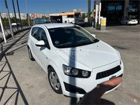 Usado Chevrolet Aveo LT 86 CV (63 kW) 2012 Blanco Berlina
