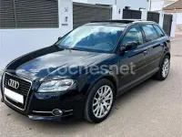 Usado Audi A3 Sportback Attraction 140 CV (102 kW) 2010 Negro Utilitario