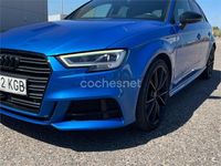 Usado Audi A3 150 CV (110 kW) 2017 Azul Berlina