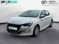 Usado Peugeot 208 Active 100 CV (73 kW) 2022 Blanco Utilitario