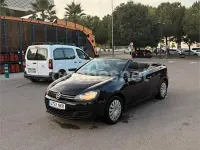 Usado VW Golf Cabriolet 105 CV (77 kW) 2012 Negro Descapotable