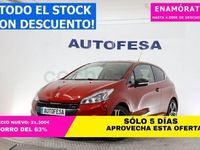 Usado Peugeot 208 GT-line 110 CV (80 kW) 2017 Rojo Utilitario