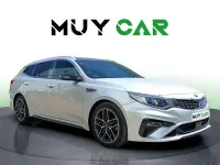 Usado Kia Optima GT-Line 136 CV (100 kW) 2019 Gris Familiar