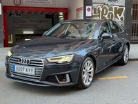 Usado Audi A4 S-Line 150 CV (110 kW) 2019 Gris / plata Berlina