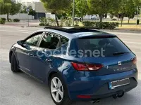 Usado Seat Leon FR 184 CV (135 kW) 2014 Azul Berlina