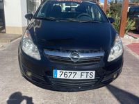 Usado Opel Corsa Enjoy 80 CV (58 kW) 2007 Negro Utilitario