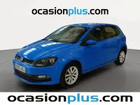 Usado VW Polo 75 CV (55 kW) 2016 Azul Utilitario