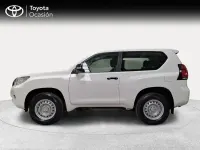 Usado Toyota Land Cruiser 204 CV (150 kW) 2021 Blanco Utilitario