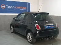 Usado Fiat 500 Sport 75 CV (55 kW) 2009 Negro Descapotable
