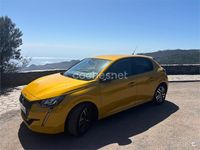 Usado Peugeot 208 Allure 100 CV (73 kW) 2022 Amarillo Utilitario