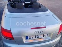 Usado Audi A4 Cabriolet 140 CV (102 kW) 2009 Gris / plata Descapotable