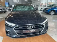 Usado Audi A7 Sportback 286 CV (210 kW) 2018 Azul Utilitario