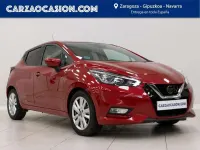 Usado Nissan Micra Acenta 101 CV (74 kW) 2019 Rojo Utilitario