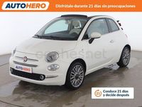 Usado Fiat 500C Lounge 69 CV (50 kW) 2016 Blanco Descapotable