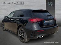 Usado Mercedes A250 AMG line 218 CV (160 kW) 2025 Negro cosmos