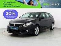 Usado Peugeot 308 SW Active 130 CV (95 kW) 2021 Negro Familiar