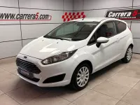 Usado Ford Fiesta Trend 75 CV (55 kW) 2014 Blanco Utilitario
