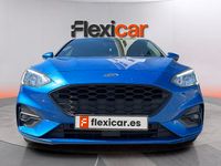 Brugt Ford Focus ST-Line 125 HK (91 kW) 2021 Blå Sedan