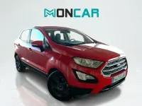 Usado Ford Ecosport Trend 100 CV (73 kW) 2020 Rojo SUV