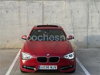 Usado BMW 118 Sport Line 170 CV (125 kW) 2012 Rojo Utilitario