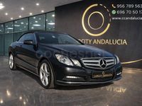 Usado Mercedes E220 Elegance 170 CV (125 kW) 2011 Negro Descapotable