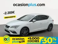 Usado Seat Leon FR 150 CV (110 kW) 2018 Blanco