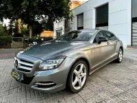 Usado Mercedes CLS350 265 CV (194 kW) 2013 Gris / plata Coupe