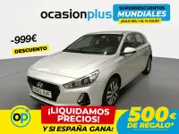 Usado Hyundai i30 110 CV (80 kW) 2018 Gris
