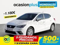 Usado Seat Ibiza Style Plus 90 CV (66 kW) 2021 Blanco Utilitario