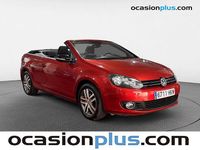 Usado VW Golf Cabriolet 105 CV (77 kW) 2012 Rojo Descapotable