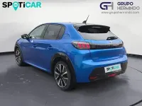 Begagnad Peugeot 208 GT-line 100 HK (73 kW) 2020 Blå Halvkombi