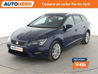 Usado Seat Leon XCELLENCE 150 CV (110 kW) 2018 Azul Familiar