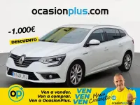 Usado Renault Mégane GrandTour Zen 130 CV (95 kW) 2017 Blanco Familiar