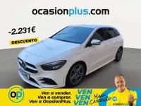Usado Mercedes B200 150 CV (110 kW) 2019 Blanco Monovolumen