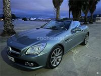Usado Mercedes SLK200 184 CV (135 kW) 2011 Gris / plata Descapotable
