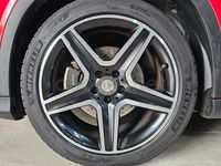 Usado Mercedes GLA220 AMG line 170 CV (125 kW) 2015 Rojo SUV