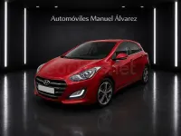 Usado Hyundai i30 GO! 110 CV (80 kW) 2016 Rojo Berlina