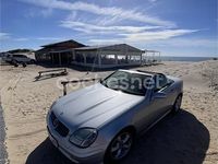 Usado Mercedes SLK320 218 CV (160 kW) 2001 Gris / plata Descapotable